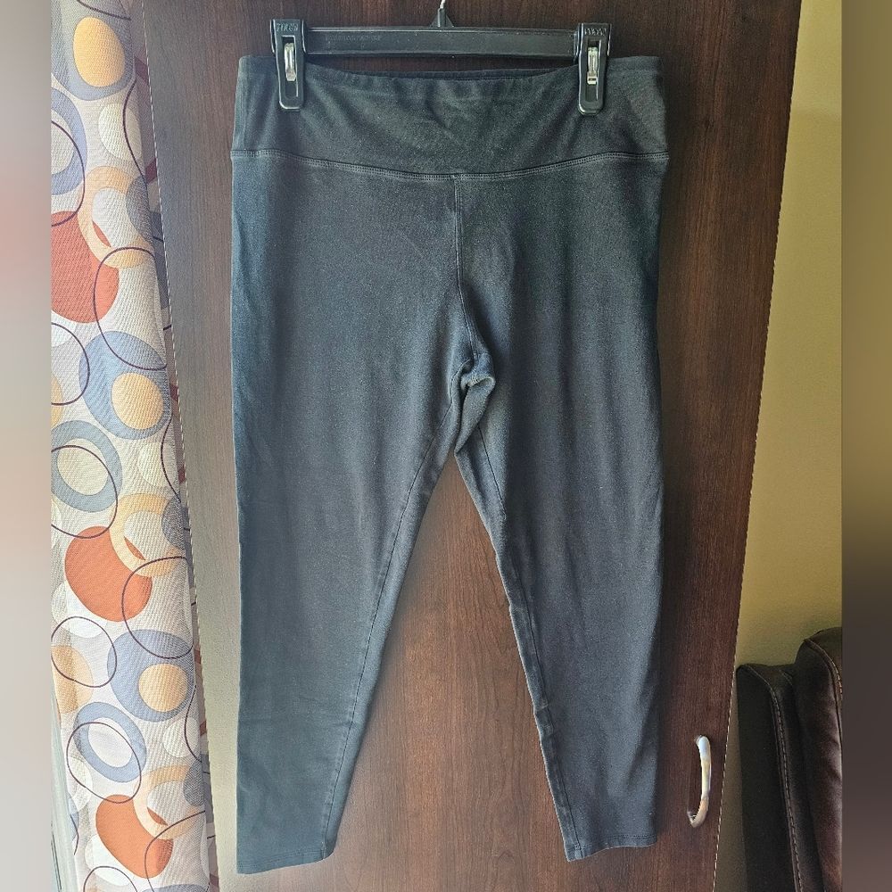 Express Black Ankle Leggings Size Large